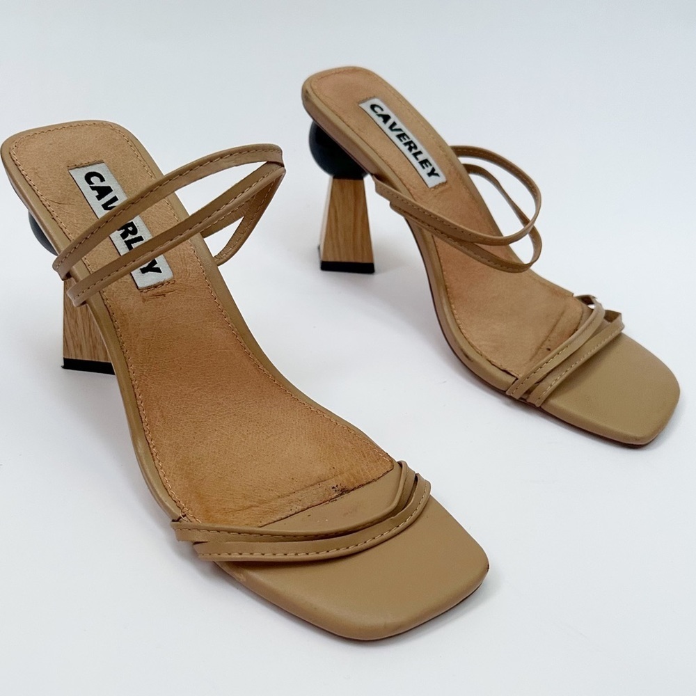 Caverley Trish Mule in Tan - Picture 3 of 11